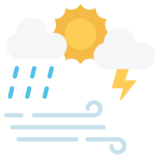 Meteorological Generic color fill icon