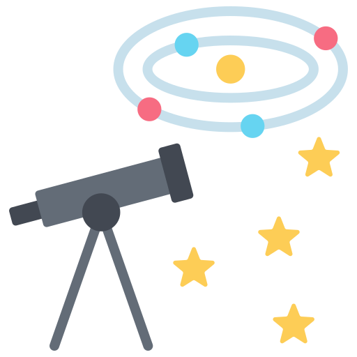 astronomisch Generic color fill icon