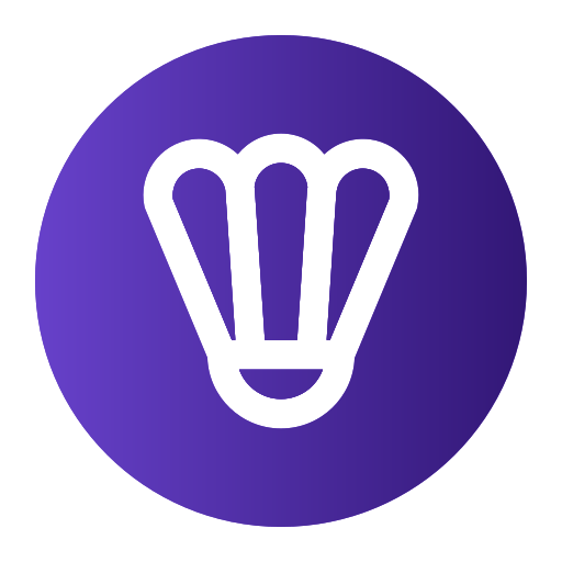 Badminton Generic gradient fill icon