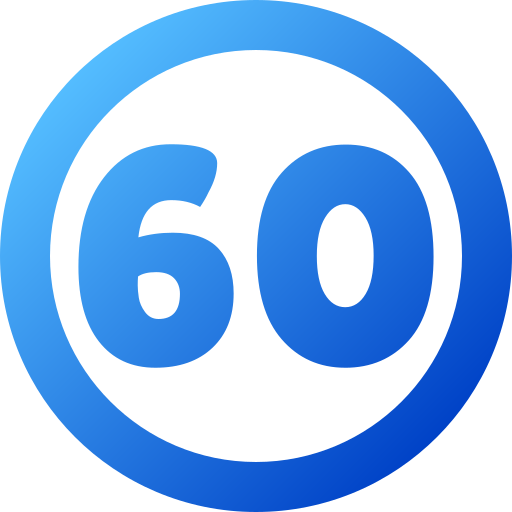 60 Generic gradient outline icoon