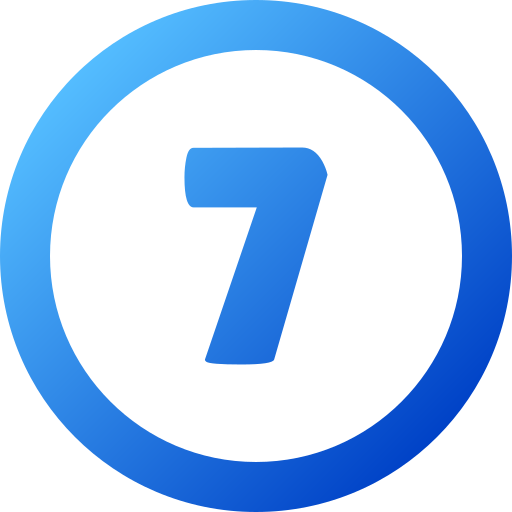 7番 Generic gradient outline icon