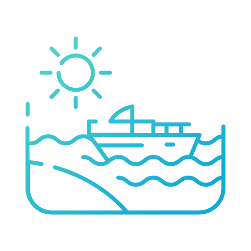 yacht Generic gradient outline icon