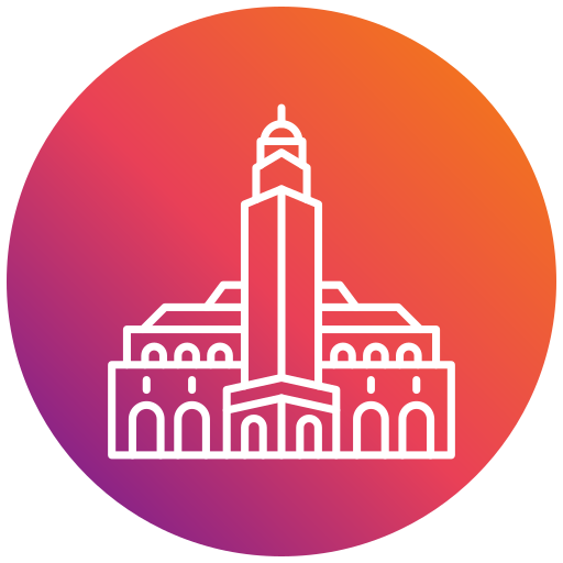 Hassan mosque Generic gradient fill icon