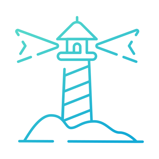 Lighthouse Generic gradient outline icon