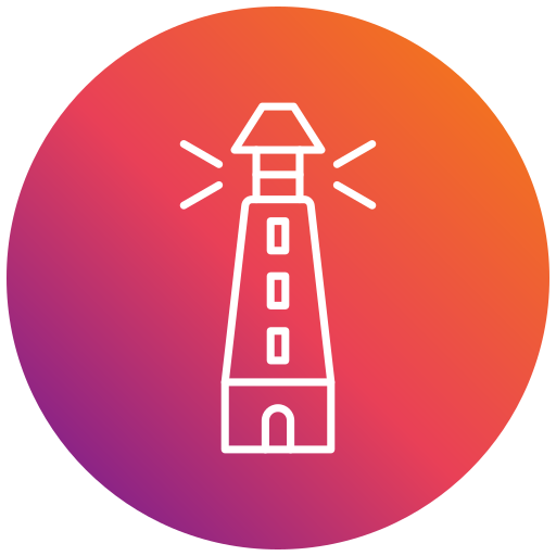 Lighthouse Generic gradient fill icon