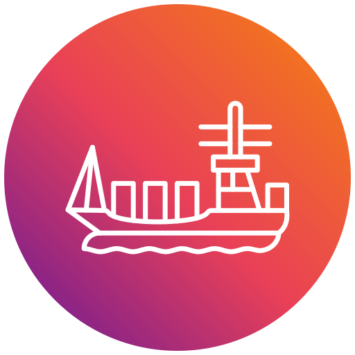 frachtboot Generic gradient fill icon