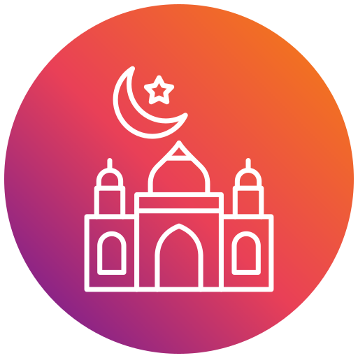 이슬람교 Generic gradient fill icon