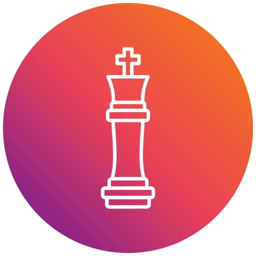 Chess piece Generic gradient fill icon