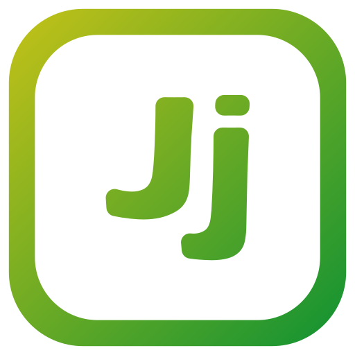 문자 j Generic gradient fill icon