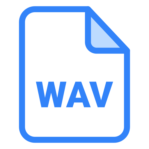 wav Generic color lineal-color icon