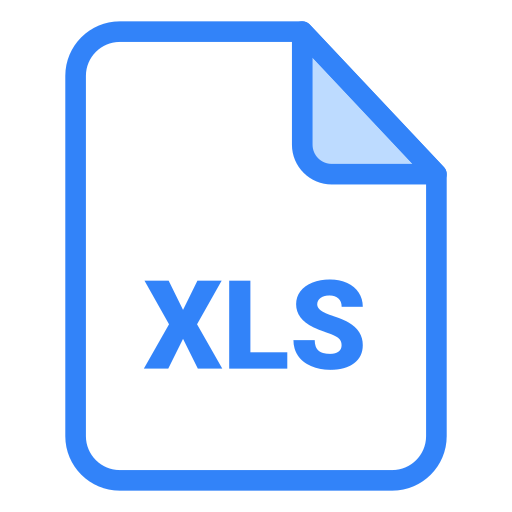 Xls Generic color lineal-color icon