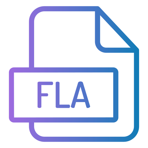 fla Generic gradient outline icona