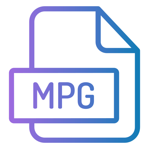 mpg Generic gradient outline ikona