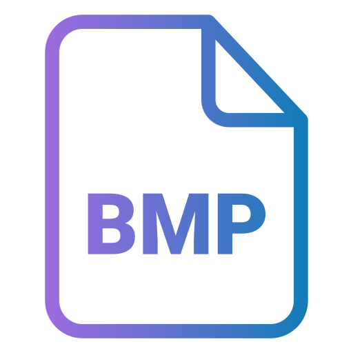 Bmp Generic gradient outline icon