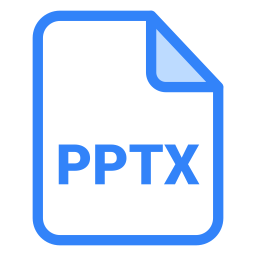 pptx Generic color lineal-color Ícone