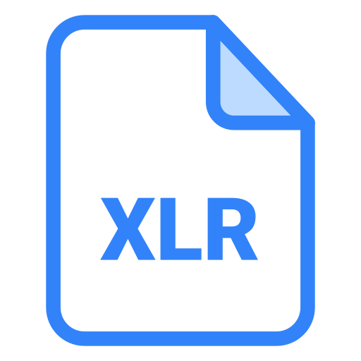 xlr Generic color lineal-color icon