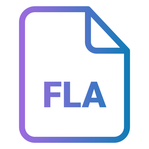 fla Generic gradient outline icon