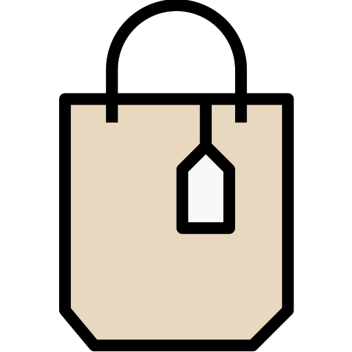 쇼핑 가방 PongsakornRed Lineal Color icon