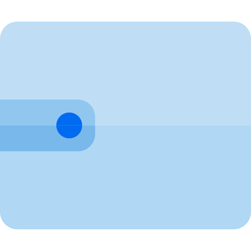 財布 srip Flat icon