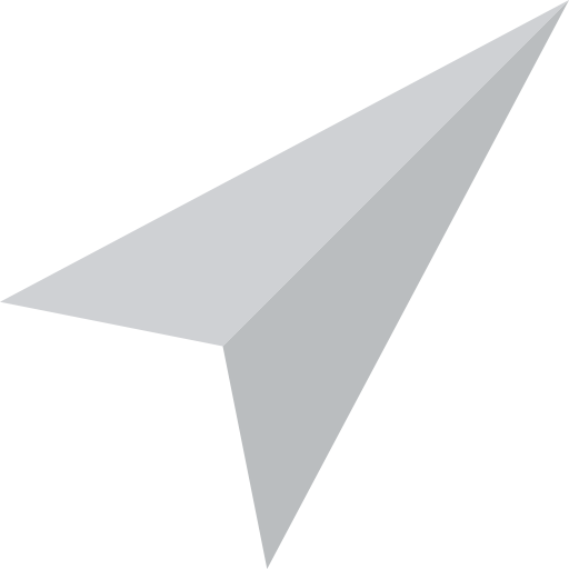 Бумажный самолетик srip Flat иконка
