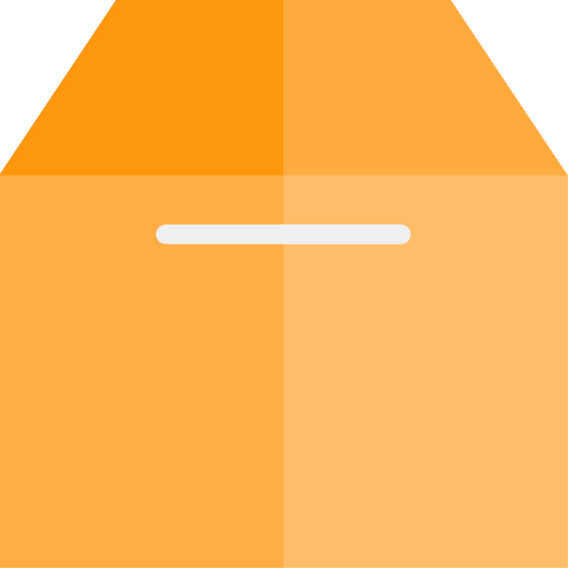 box srip Flat icon