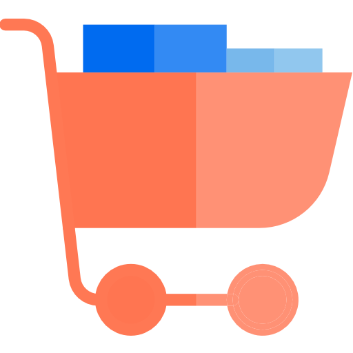 쇼핑 카트 srip Flat icon