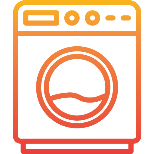 máquina de lavar itim2101 Gradient Ícone