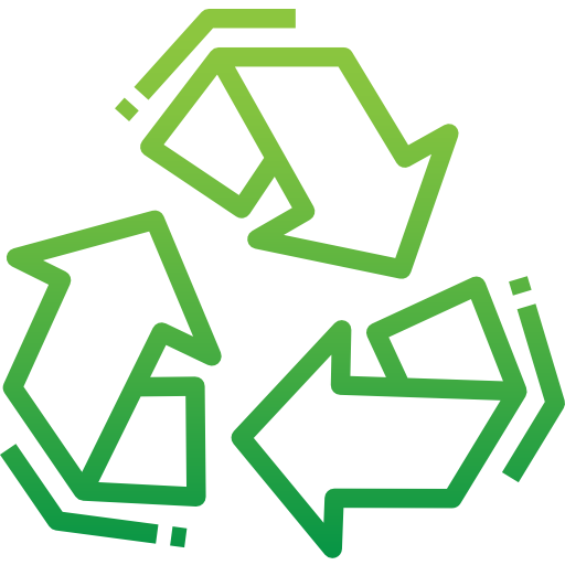 Recycling Nhor Phai Lineal Gradient icon