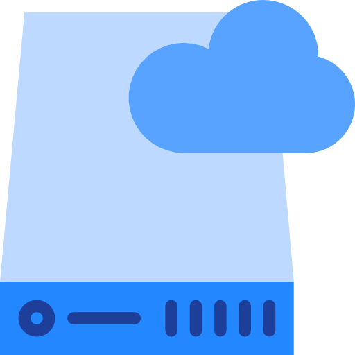 cloud-speicher srip Flat icon