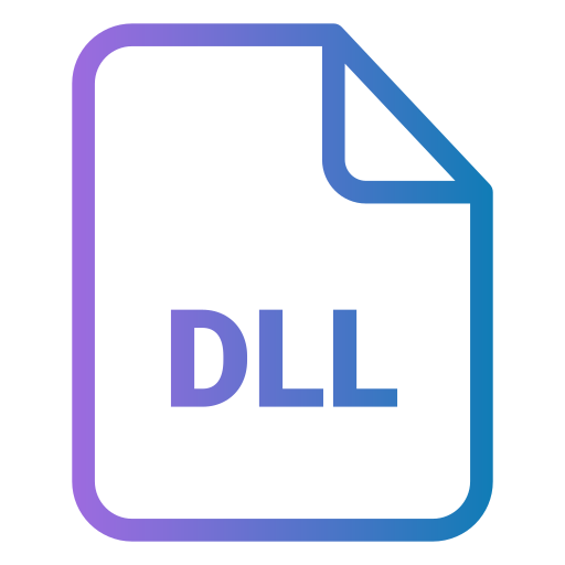 Dll Generic gradient outline icon
