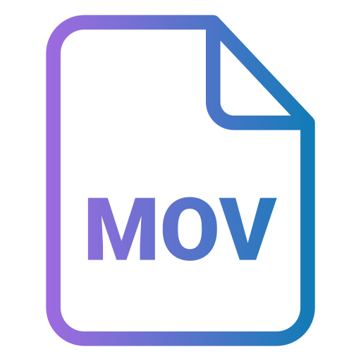 Mov Generic gradient outline icon