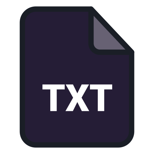 txt Generic color lineal-color icona