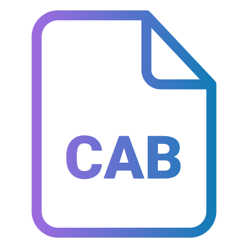 Cab Generic gradient outline icon