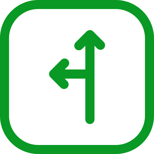 zwei wege Generic color outline icon