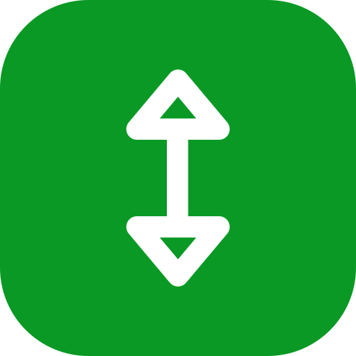 Up and down arrow Generic color fill icon