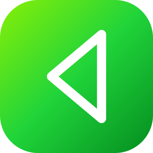 Left arrow Generic gradient fill icon