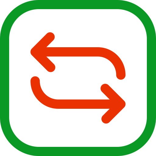 Exchange Generic color outline icon