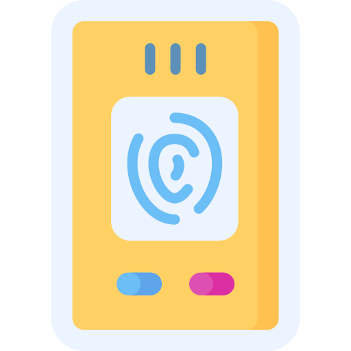 Fingerprint sensor Special Flat icon