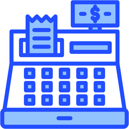 Cash register Generic color lineal-color icon