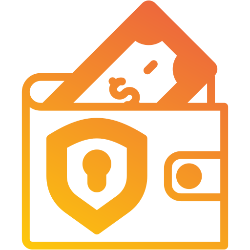 Secure Generic gradient fill icon