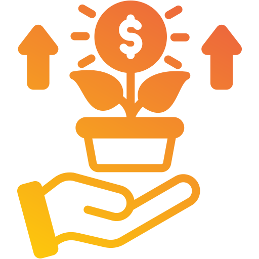 investimento Generic gradient fill icona