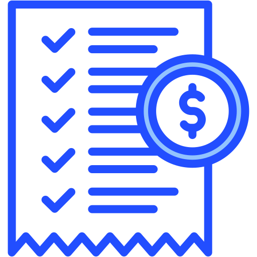 Invoice Generic color lineal-color icon