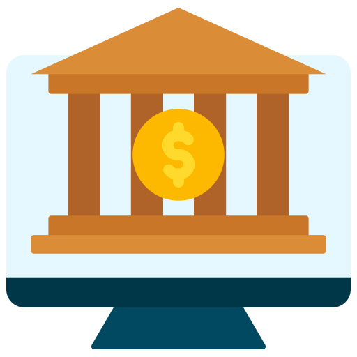 Online banking Generic color fill icon