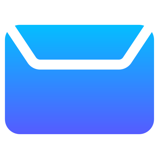 envelop Generic gradient fill icoon