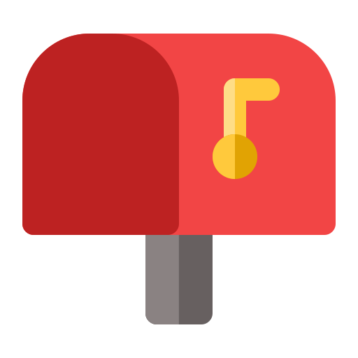 ポストボックス Generic color fill icon