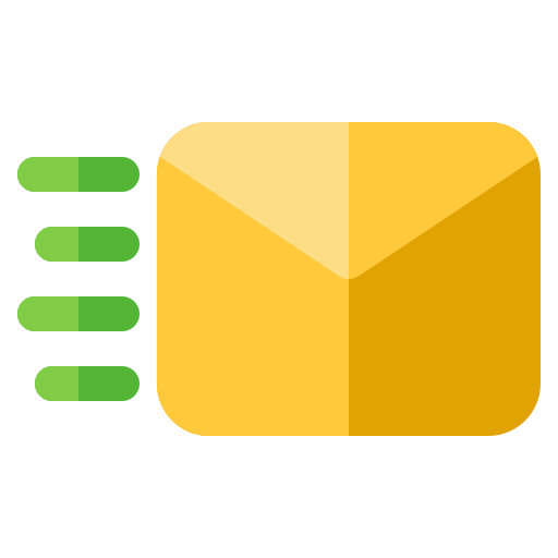 Send email Generic color fill icon