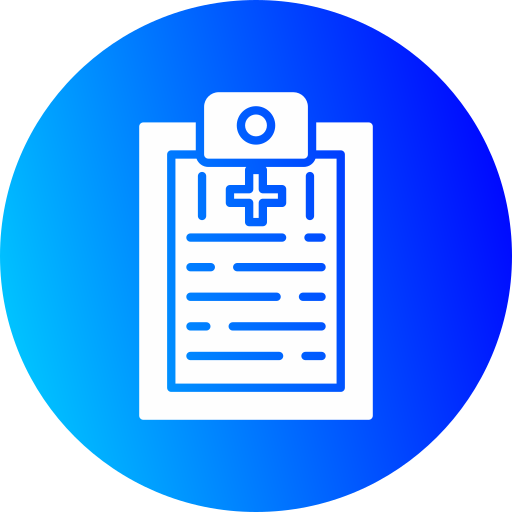 Medical history Generic gradient fill icon