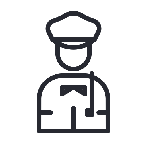 警察 Generic outline icon