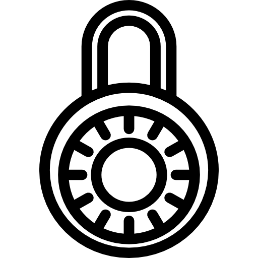 맹꽁이 자물쇠 Berkahicon Lineal icon