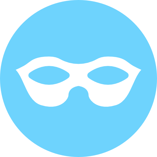 oogmasker Berkahicon Circular icoon